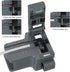 Fiber Cleaver - Mini High Precision Cutting Tool for Fiber Termination with 12 Cleaving Spots...