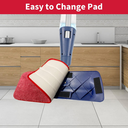 3 Pack Microfiber Reusable Mop Pads for Bona Mop, Wet/Dry Floor Cleaning Refill Mop Pads, Spray Mop Hard Wood Floor Mop Pads Refills, Machine Wash...