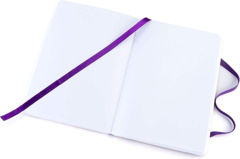 Pentalic 4" x 6" Pocket Sketchbook Traveler Journal, 160 Pages, Purple...