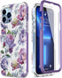 Esdot for iPhone 13 Pro Max Case with Built-in Screen Protector,Military Grade Cover with Fashion Designs for Women Girls,Protective Phone Case 6....