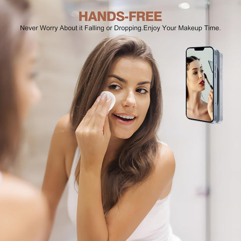 Magnetic Suction Phone Holder for MagSafe, Anti-Slip Hands-Free Phone Holder, Compatible with iPhone MagSafe Phone Case, Perfect for TikTok Videos...