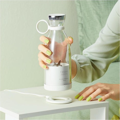 OTPEIR Personal Size Blender Charger, Portable Blender Charger, Battery Powered USB Blender Charger (Pink)...