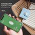 Womens Small Wallet for Airtag RFID Blocking Vegan Leather Airtag Wallet for Women...