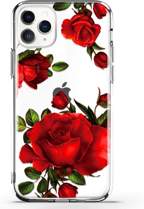 JAHOLAN iPhone 11 Pro Max Case Clear Cute Design Flexible Bumper TPU Soft Rubber Silicone Cover Phone Case for iPhone 11 Pro Max 6.5 inch 2019 - G...