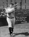 Poster Discount Babe Ruth No Fear - Retro Tin Sign, 12x16...