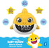 Core Innovations Baby Shark Alarm Clock and Bluetooth Speaker, Yellow...