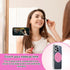 Silicone Suction Phone Case Magnetic Phone Mount, Silicon Hands-Free Phone Accessory for iPhone and Android, Mirror Shower Phone Holder, Tiktok Vi...