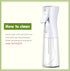 Oliver Oil Sprayer for cooking, Spray bottle 6oz, Non-Aerosol Refillable Dispenser Oil Mister FS600 Less is More...