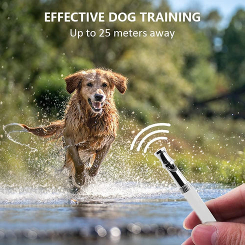 Dog Whistle 2 Pack, Dog Whistle to Stop Barking Neighbors Dog, Adjustable Ultrasonic Silent Dog Whistle, Professional Recall Dog Training Whistles...