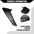 No.84026842 Car Rearview Mirror Cover Cap for Chevrolet Malibu 2016-2017 / Passenger Right Side/Rearview Mirror Housing/Plastic / 1 Pcs Matte Blac...