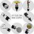 Wine Stopper, Reusable Decorative Bottle Stoppers for Kitchen, Bar, Gifts, Holiday Party, Wedding (20 Pack)...