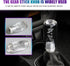 1 Pack Car Shift Knob, LED Luminous Crystal Gear Shifter with Colorful Lights, Automobile Interior Supplies, Universal for Most Cars, Trucks and V...