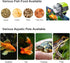 Automatic Fish Feeder, Lychee Fish Feeder Fish Food Vacation Feeder Moisture-Proof Electric Timing Automatic Feeder for Aquarium Fish Tank...