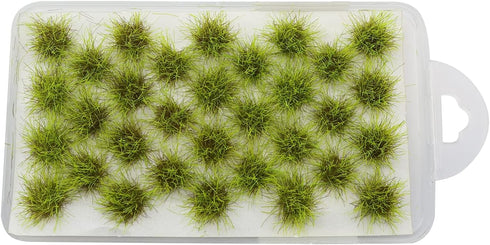 LQ Industrial Static Grass Tuft Model 8-9mm High Grass Tufts Terrain Model Kit Fake Moss Grass and Tweezers for Train Landscape Railway Artificial...