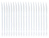 Plastic Toothpicks Home Teeth Cleaning Tool,Brush and Knife-shaped Double-ended Toothpicks,Interdental Toothpicks, 2 Way Toothpick,Plastic White (...