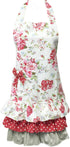 Wrapables Mother and Daughter Ruffles and Roses Apron for Baking, Cooking & Crafts...