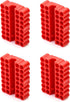QWORK Screw Bit Holder Storage Box, 4 Pack 33 Hole Hex Bit Holder Rack...