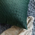 Artcest Set of 2, Decorative Velvet Bed Throw Pillow Case, Sofa Soft Quilted Pattern, Comfortable Couch Cushion Cover, 18"x18" (Dark Green)...
