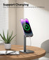 Nulaxy Phone Stand, Height Angle Adjustable Cell Phone Stand, Phone Holder for Desk Compatible with Phone 16 15 14 13 12 Mini 11 Pro Xs Max Xr X 8...