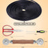 4 in 1 Window Screen Repair Tool Kit,Including 32Ft Spline Replacement,Steel Roller Tool with Bearing,Spline Removal Hook and High Quality Scissor...