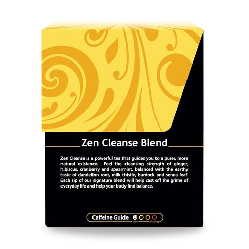 Buddha Teas Organic Zen Cleanse Blend - OU Kosher, USDA Organic, CCOF, 18 Bleach-Free Tea Bag...