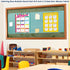 Calming Blue Bulletin Board Roll Non-woven Fabric 16.5 in X 12 ft Fun Size for Classroom Decor Decorations Greater Than Paper Back to School Teach...