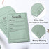 100 Pack Seed Saving Envelopes, 4.7 x 3.1 Inch Self-Adhesive Seed Packet Envelopes, Sage Green Envelopes for Garden...