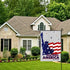 Statue of Liberty Garden Flags, God Bless America Sign 12 x 18 in - Truely Double Sided - also functional for Memorial Day - Garden Decor Outside ...