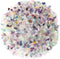DUQGUHO Decorative Rocks Aquarium Gravel Natural Fluorite Crystals Chip Bulk Rocks Gravel for Plants Terrarium Supplies Little Fish Tank Gravel Pe...