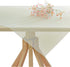 Xrrxy Anti Slip PVC Tablecloth Underlay Adjustable in Size Foam Mat Tea Table Cloth Anti-Skid Rug Pad Gripper Table Mat,White (200 140cm/79 55inch...