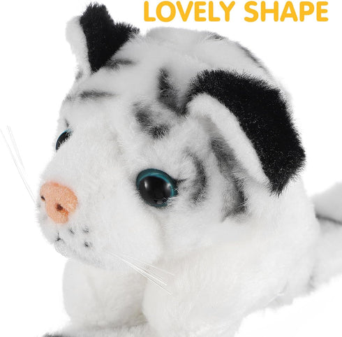 Gadpiparty Animals Slap Bracelet Plush Toys Tiger Slap Band Stuffed Animals Slap Toy Tiger Wristband Interactive Toy Figures for Kids Birthday Par...