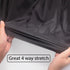 Power Mesh Fabric Superfine 4-Way Stretch Net Fabric Nylon Spandex Sheer Mesh, 1 Yards Long 60" Wide (Black)...