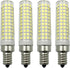 15W E12 LED Light Bulb Warm White 3000K, 136 LEDs 2835 SMD, Dimmable, 150W Halogen Equivalent, AC110V, E12 Base for Home Lighting, E12 LED Corn Li...