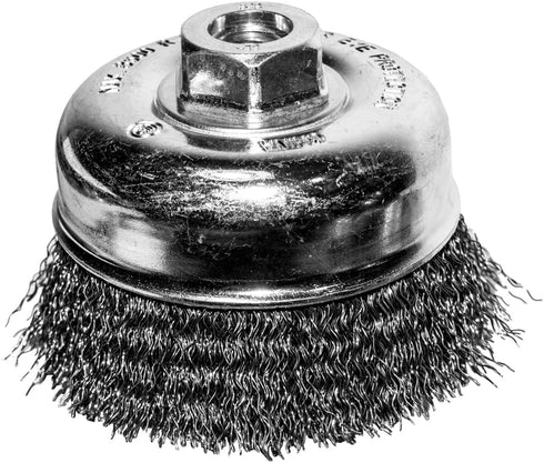 Century Drill & Tool 76022 Crimped Wire Angle Grinder Cup Brush, 3"...