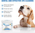 Dog Eye Wipes, Tear Stain Remover for Dogs, Big & Thick Cat Eye Wipes for Dogs, Mild Ingredient,Texturized & Presoaked Pet Eye Cleaner Pad for Dis...