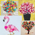 800 Pcs Assorted Sizes Resin Buttons,Round Craft Buttons for Sewing DIY Crafts,Children's Manual Button Painting...
