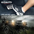 Non-Slip Foot Pedal Pads Compatible with Wrangler JL 2018-up/Gladiator 2019-up,at No Drilling Aluminum Brake and Accelerator Pedal Covers...