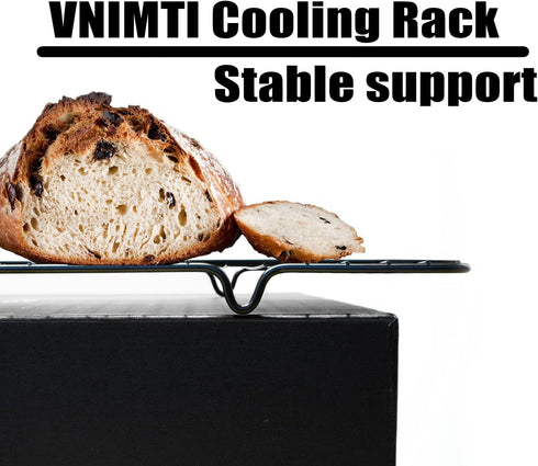 Baking Cooling Rack 2 Sets, Cookie Cooling Racks for Cooking, Baking, Roasting, Grilling, Drying, Oven Safe Wire Rack, 11" * 10" Small Squares Gri...