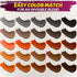 COCONIX Leather & Vinyl Repair Kit - Brown & Shades | Fix Tears, Holes, Scratches, and Peeling on Leather and Vinyl Furniture, Car Seats, and Jack...