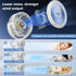 Mini Portable Baby Stroller Fan,3 Speed Personal Handheld Fan,Battery Operated Rechargeable 360° Flexible Tripod Cooling Fan, Suitable for Car Sea...