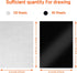 PSLER 120 Sheets White Transfer Paper and 80 Sheets Carbon Transfer Paper with 2PCS Embossing Stylu and 1 PCS Pencil for Wood Burning Craft, Paper...