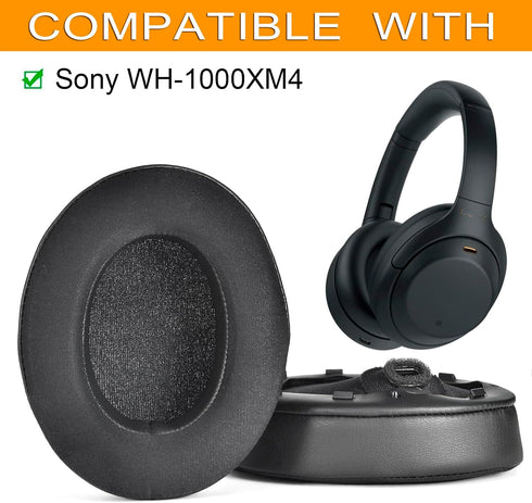 WH-1000XM4 Cooling Gel Ear Pads Replacement Cover Cushions Compatible with Sony WH-1000XM4 (WH1000XM4) Headphones...