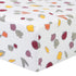 Farmers Market Deluxe Flannel Fitted Crib Sheet-Garden Veggie Scatter Print Cotton Flannel, Fully Elasticized, 10 in Deep Pockets, Fits Standard C...