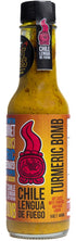 TURMERIC BOMB Exotics Hot Sauce - Turmeric and Ginger Infused, with Olive Oil and Spirits ‘El Sabrosón’, 3.5/6 Heat Level, 5 oz...