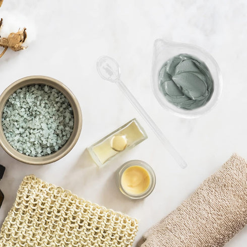 Zerodeko Face Mask Mixing Bowl Set DIY Facemask Mixing Tool Kit with Facial Mask Bowl Skin Care DIY Mixing Tool Kit with Spoon for Lady Women Girl...