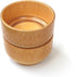 2Pcs Bamboo Bowl Sets Bamboo Bowls Kids Wooden Plates and Bowls Set Small Wooden Bowls Salsa Bowls for Party Facial Bowls...