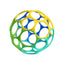 Bright Starts Oball Easy Grasp Classic Ball Infant Toy in Blue/Green, Age Newborn and up, 4 Inches...