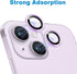 Compatible with iPhone 14 and 14 Plus Camera Lens Protector, Anti-Scratch Lens Cover 9H Tempered Glass Camera Screen Protector Shockproof Camera R...