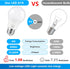 A19 LED Light Bulbs, 60 Watt Equivalent LED Bulb, Daylight White 5000K, 850 Lumen, E26 Base, Non-Dimmable, 9W Bright White LED Bulb, 4-Pack...