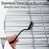 30 Pieces Mini Wire Brush,Stainless Steel Brush,Curved Handle Masonry Scratch Brush,Metal Wire Brushes for Cleaning,Wire Bristles Brush Set for Cl...